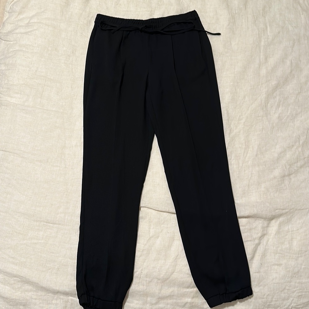 Black jogger dress pants